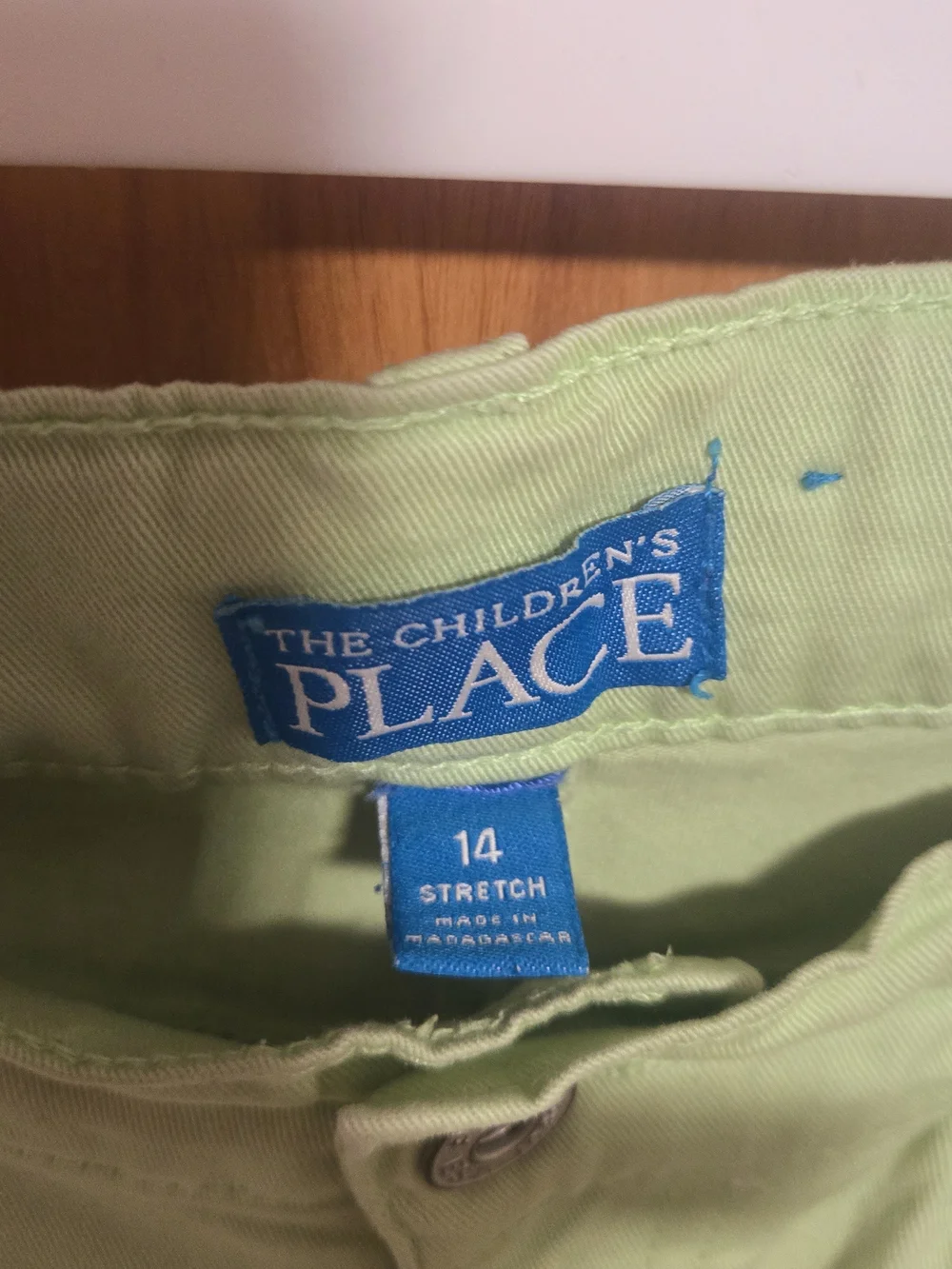 THE CHILDREN PLACE JEANS GREEN GIRL PANTS